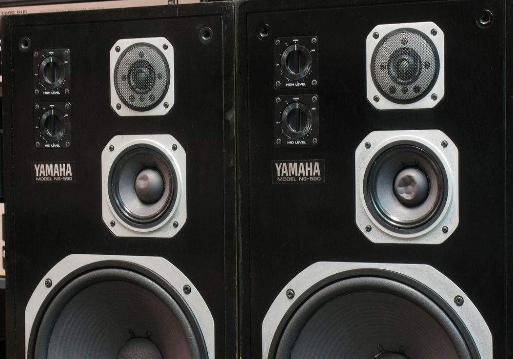 雅马哈 YAMAHA NS-590 书架音箱