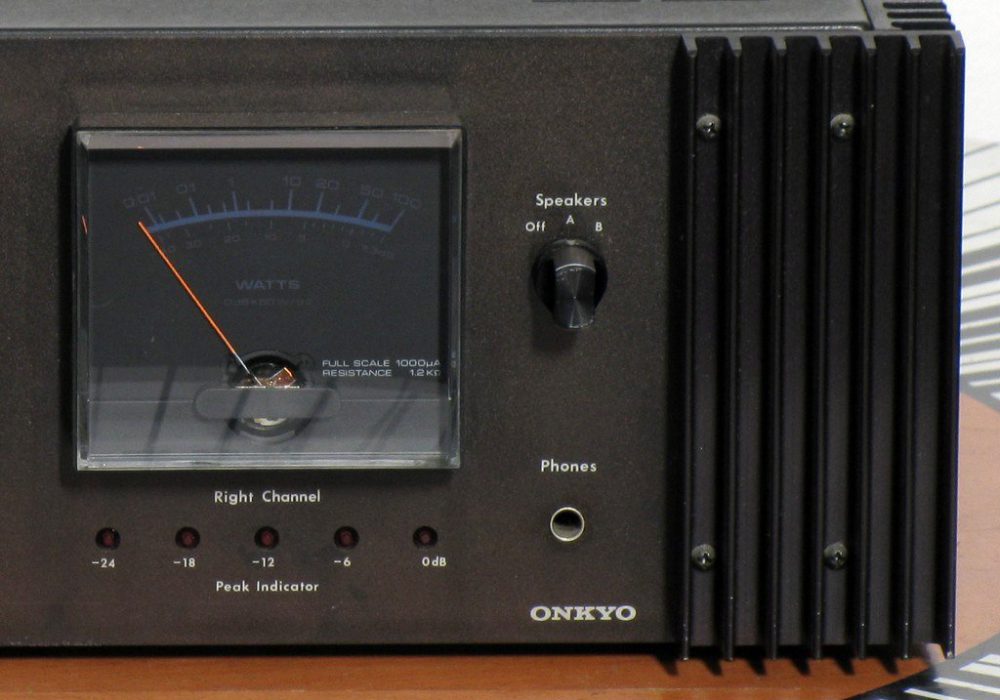 安桥 ONKYO M-8000 大表头功率放大器