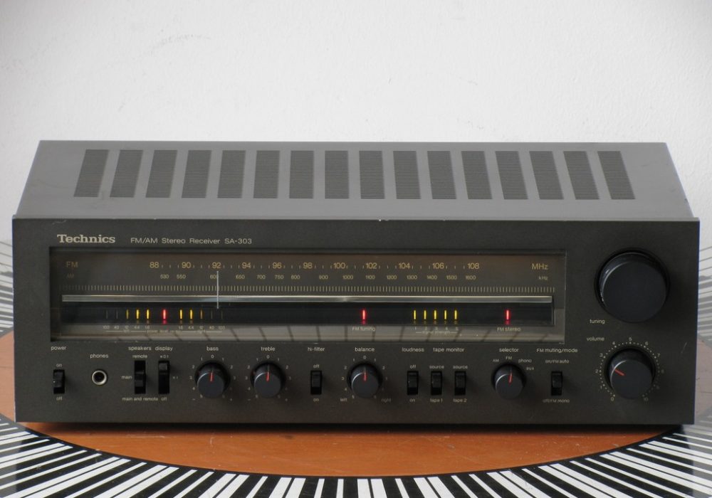 松下 Technics SA-303 FM/AM 收扩机