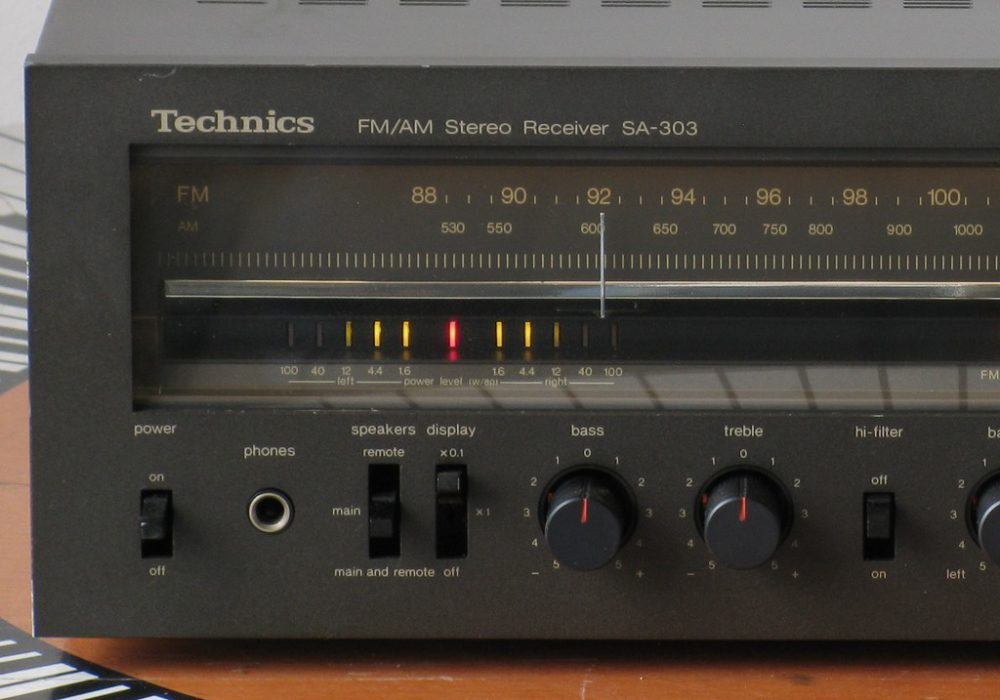 松下 Technics SA-303 FM/AM 收扩机