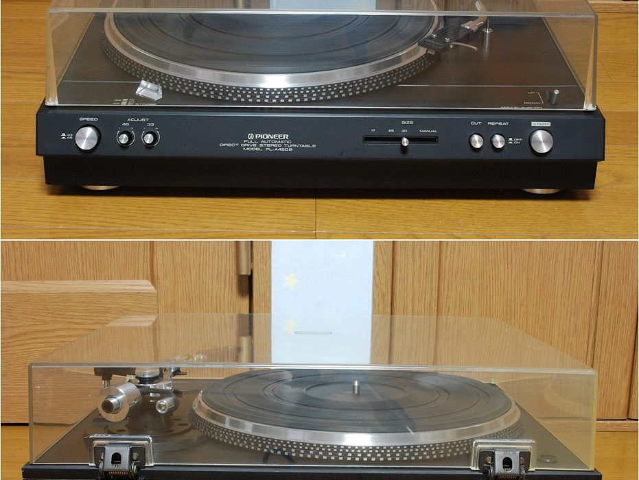 先锋 PIONEER PL-A450B 黑胶唱机