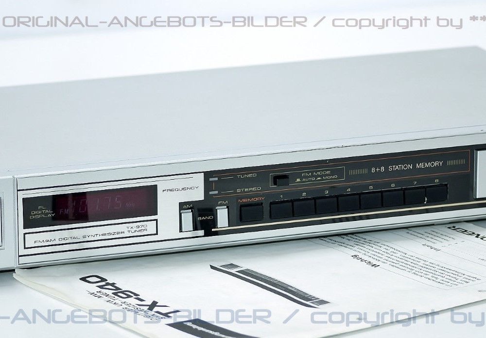先锋 PIONEER TX-970 Referenz AM/FM 数字调谐收音头
