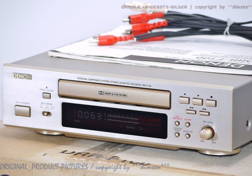 天龙 DENON DRR-F100 磁带卡座