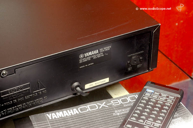Yamaha CD-X 900, from first owner, box!