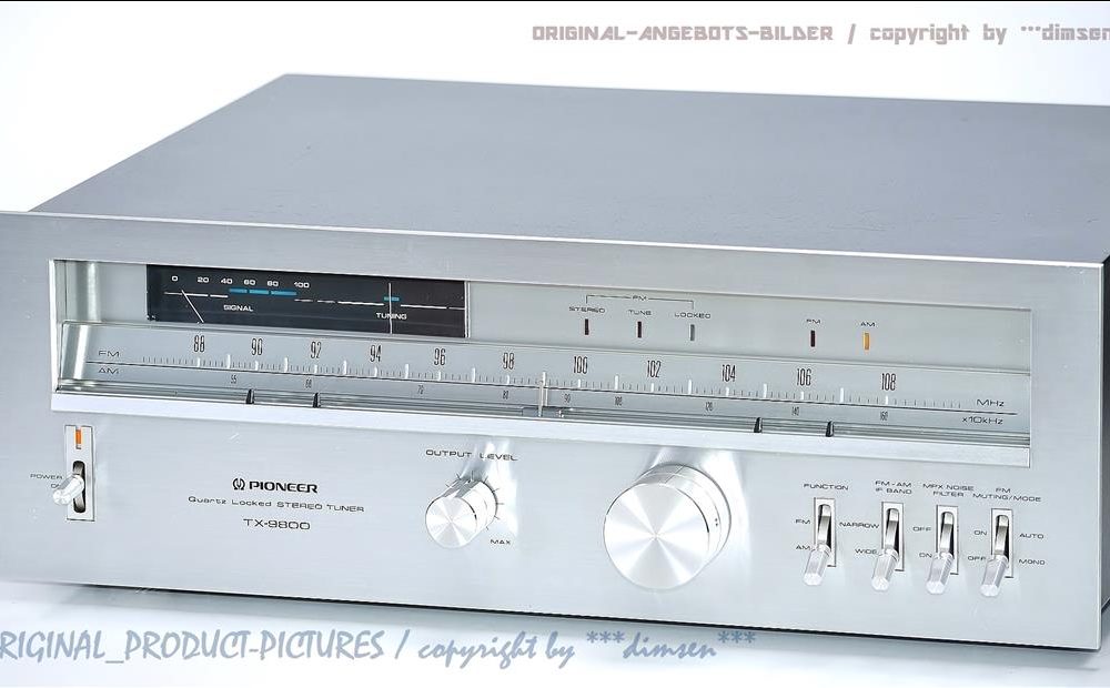 先锋 PIONEER TX-9800 High-End FM/AM 收音头