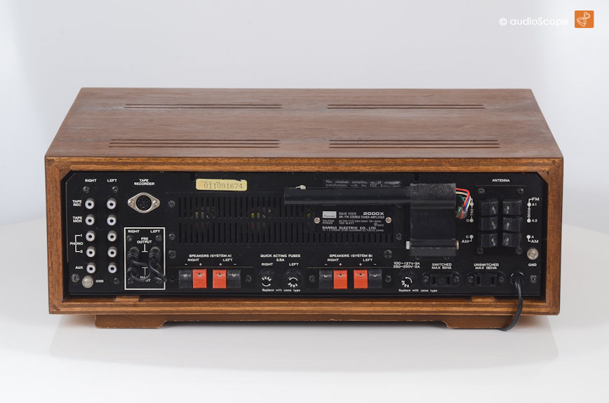 1968  山水 SANSUI 2000X Stereo 收音机