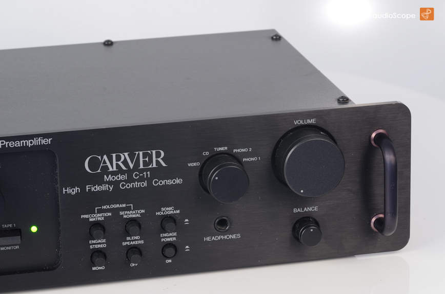 Carver Pre Amp C-11 with hologram