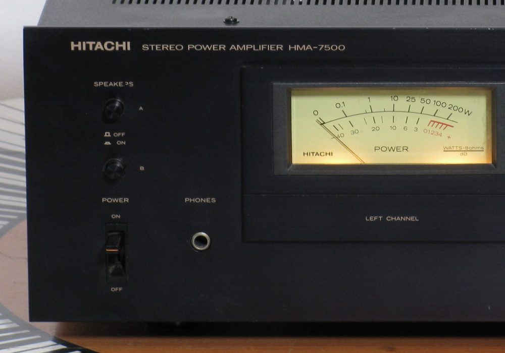 日立 Hitachi HMA-7500 双表头功率放大器