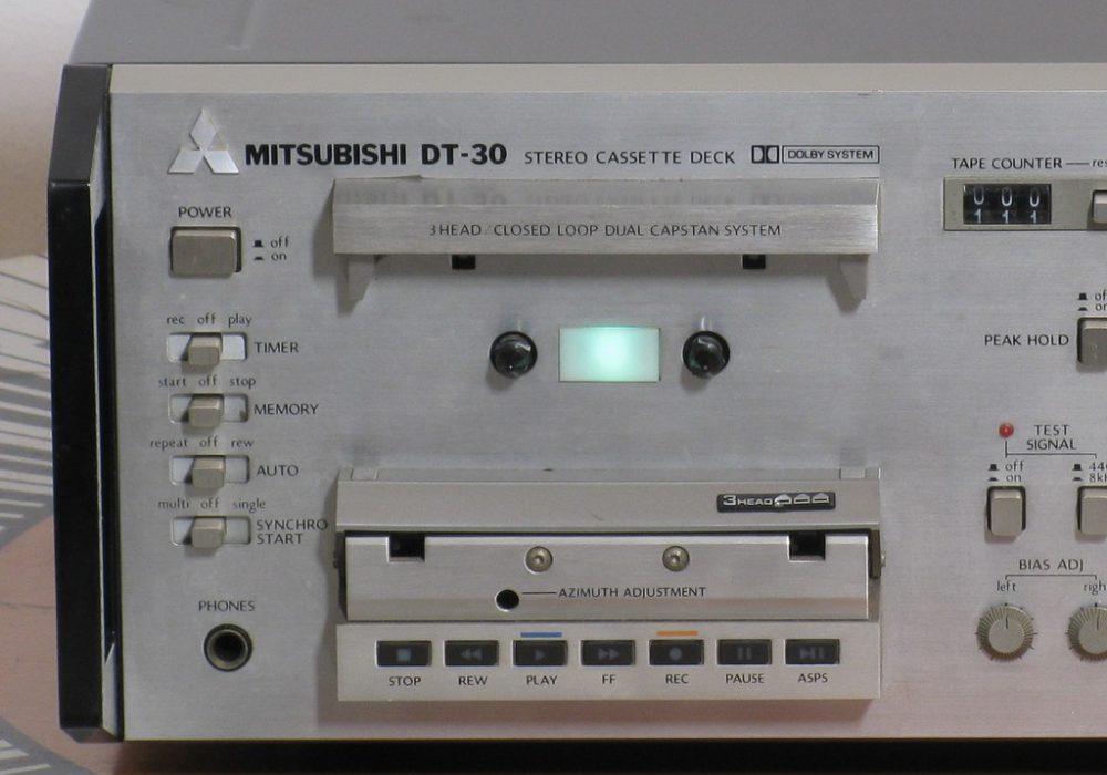 三菱 Mitsubishi DT-30 三磁头古典卡座