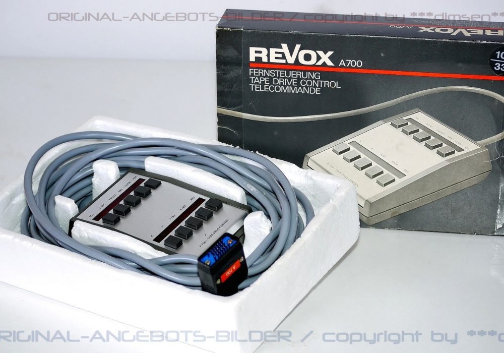 REVOX/STUDER A700 线控 遥控器