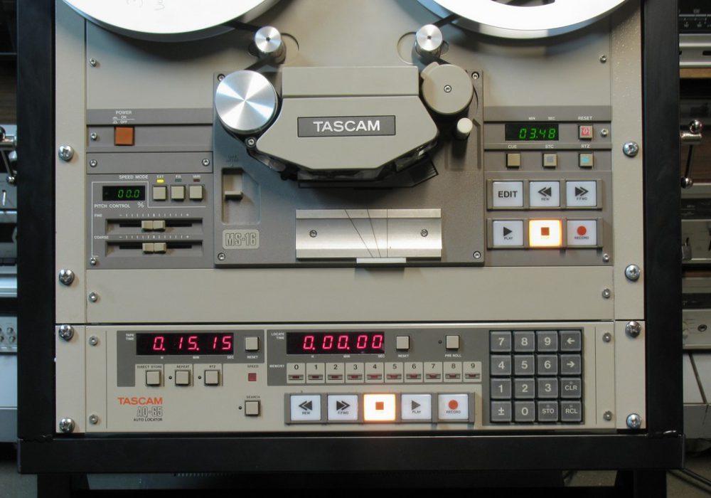 Tascam MS-16 开盘机 + AQ-65 + DX-8DS