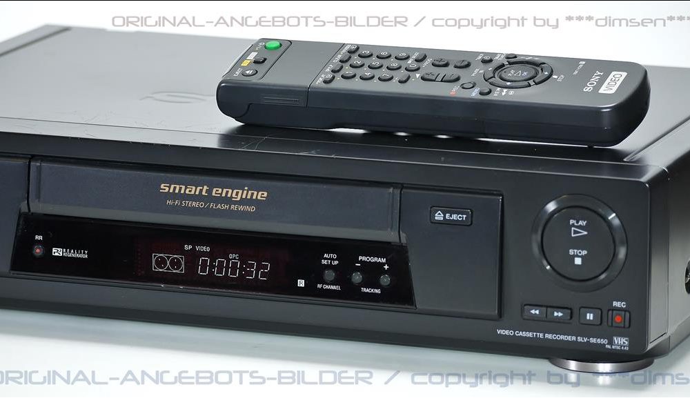 索尼 SONY SLV-SE650 VHS 磁带录像机
