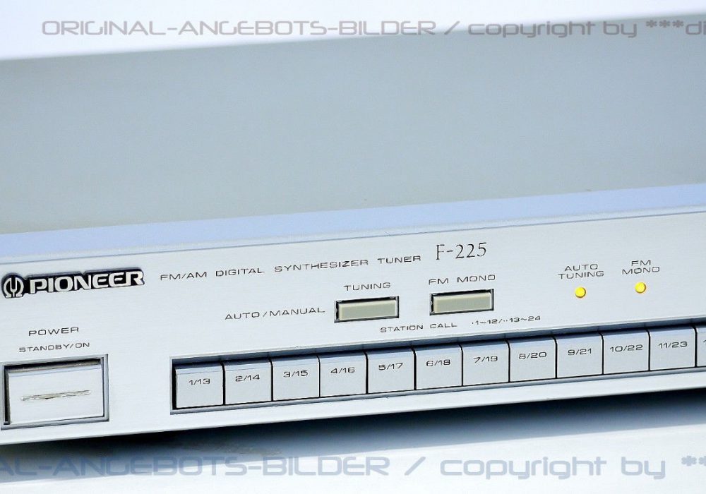 先锋 PIONEER F-225 AM/FM 数字调谐 收音头
