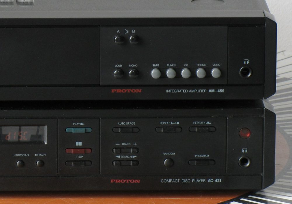 Proton AM-455 功放+ AC-421 CD唱机