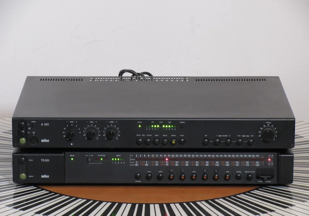 BRAUN A501 功放 + TS501 收音头