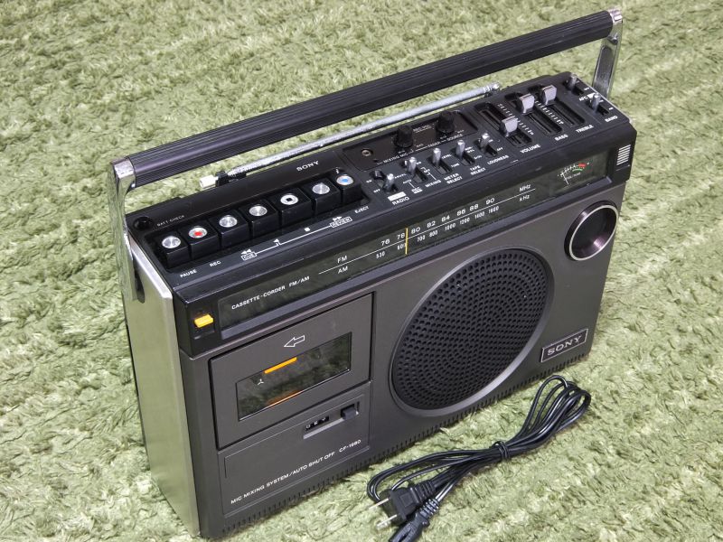 索尼sony Cf 1980 单卡收录机 Lark Club 索尼sony Cf 1980 单卡收录机 Lark Club
