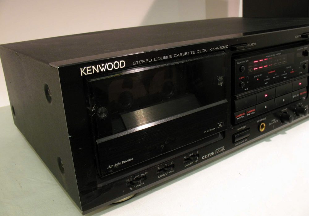 建伍 KENWOOD KX-W6020 双卡座