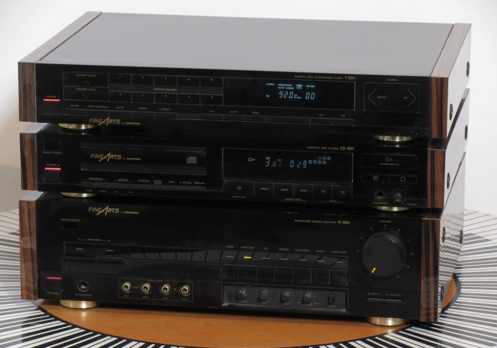 Grundig FineArts A-904 + T-904 + CD-904 音响组合