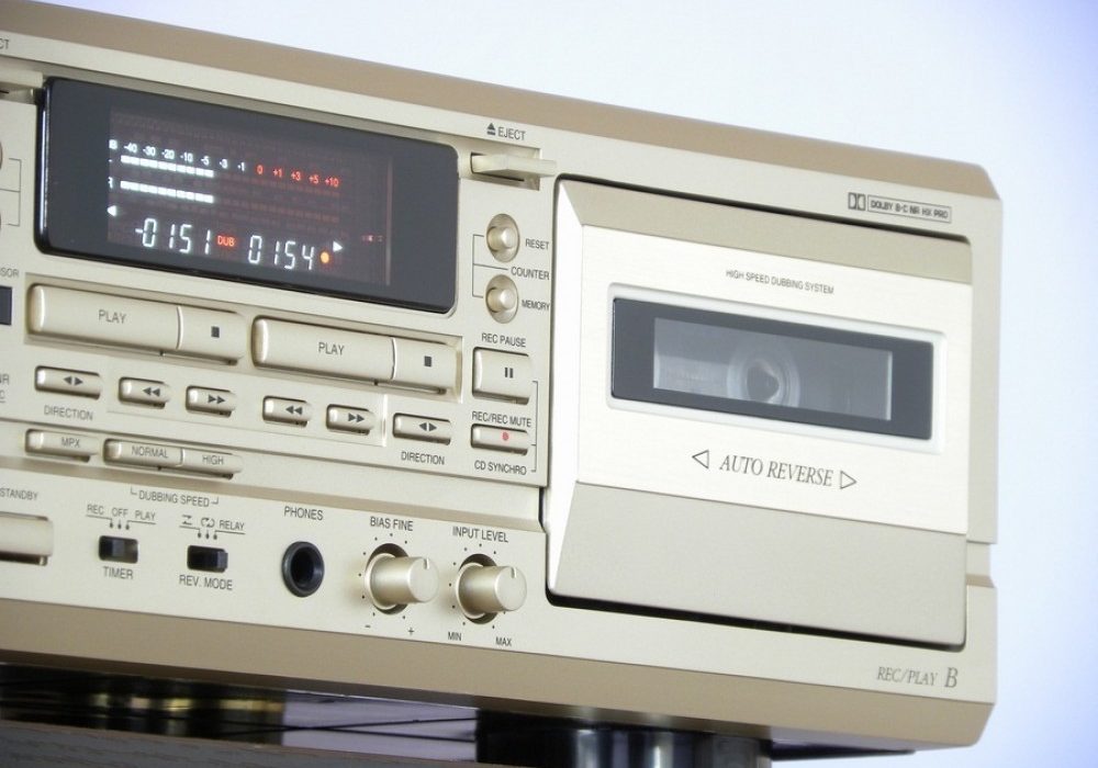 DENON DRW-695 双卡座