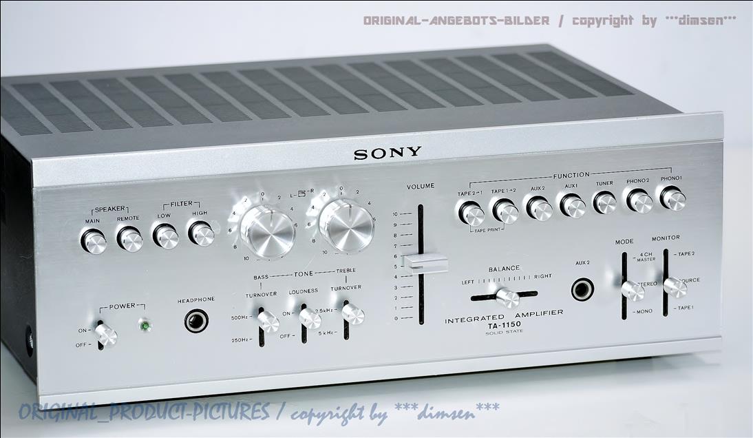 索尼SONY TA-1150 Hi-End 功率放大器– Lark Club