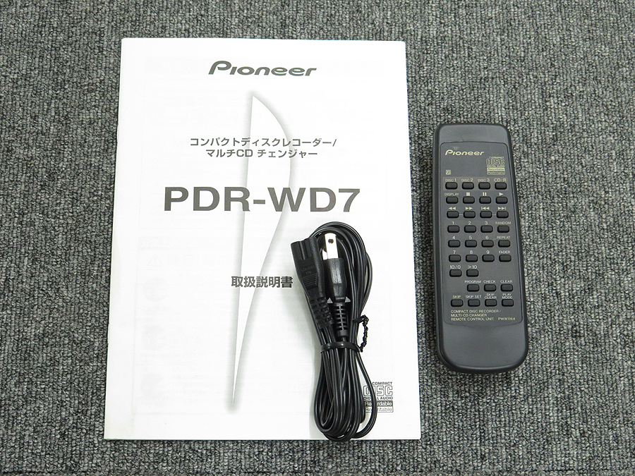 先锋 PIONEER PDR-WD7 3碟播放/CD录音机