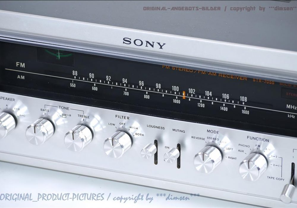 索尼 SONY STR-7055 AM/FM 立体声收扩机
