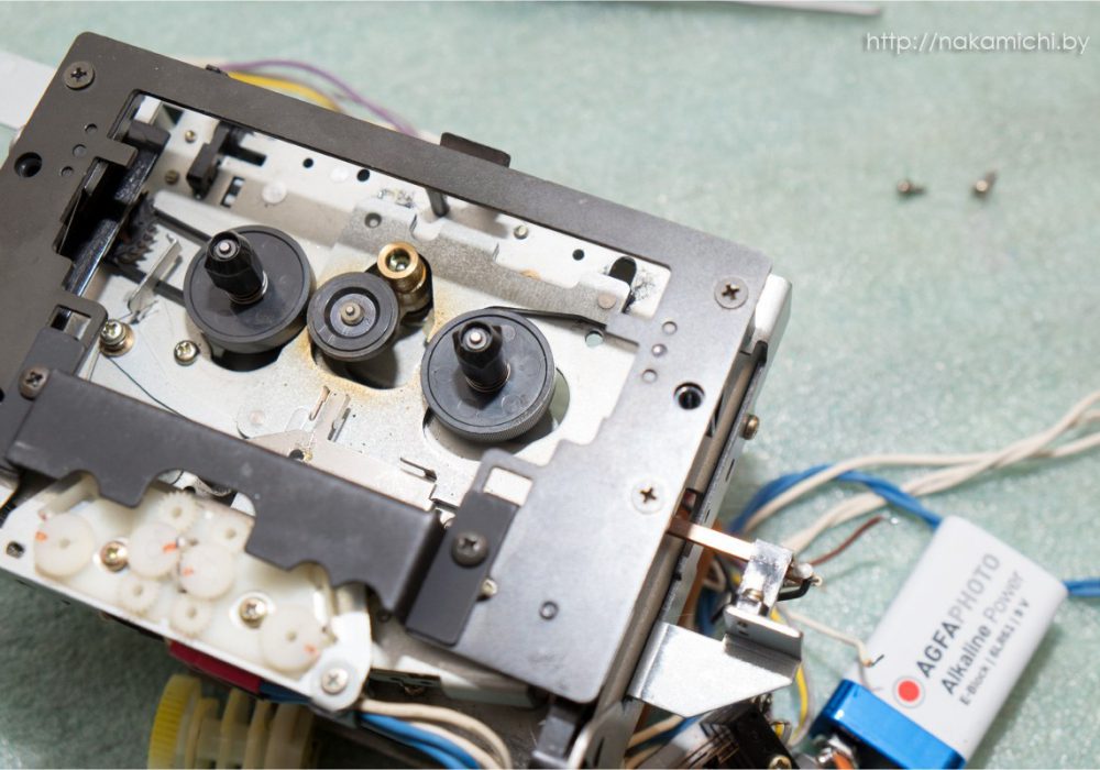Nakamichi BX-300E - cam motor repair