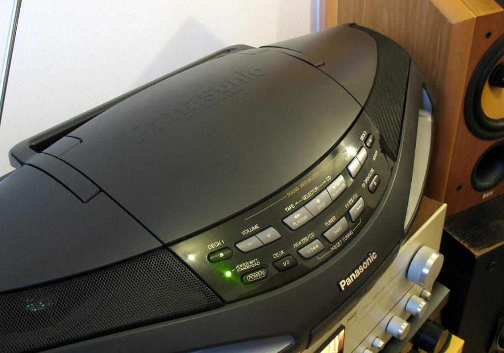 松下眼镜蛇 Panasonic Cobra RX-ED77 收音/卡座/CD 面包机 桌面组合