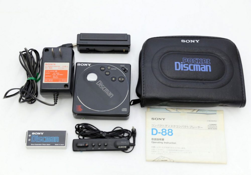 索尼 SONY Discman D-88 CD随身听