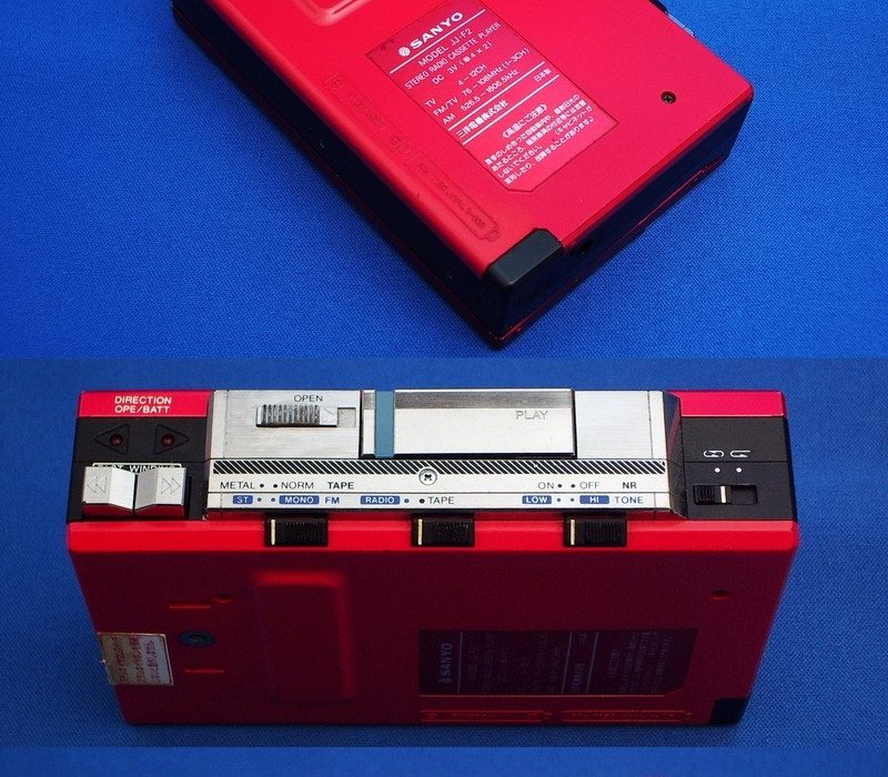 SANYO JJ-F2 FM/AM 磁带随身听