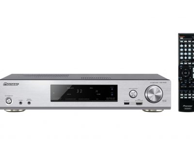 VSX-S510-S Slim 6.2-channel AV Receiver with Class D Amplification, 5x HDMI, AirPlay, vTuner Internet Radio, DLNA, MHL, Ultra HD 4K Pass Through and Spotify Connect (Silver)