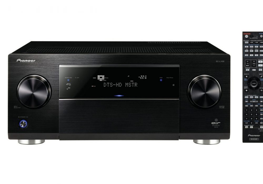 SC-LX88-K 9.2-Channel AV receiver with Class D Amplification, Air Studios certification, USB-DAC, 4K Upscaling/Pass Through, Dolby Atmos, Built-in Bluetooth and AVNavigator (Black)