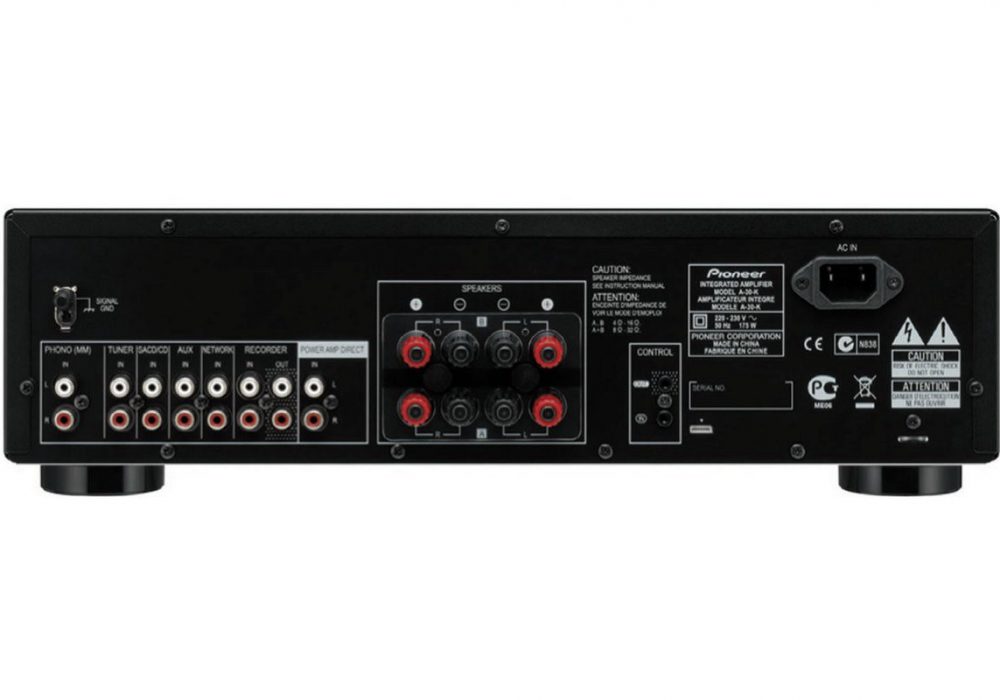 A-30-K 70W Stereo Amplifier with Direct Energy Design (Black)