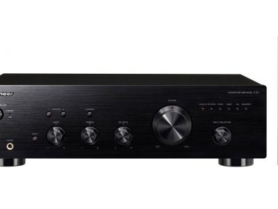 A-20-K 50W Stereo Amplifier with Direct Energy Design and Aluminium Panels (Black)