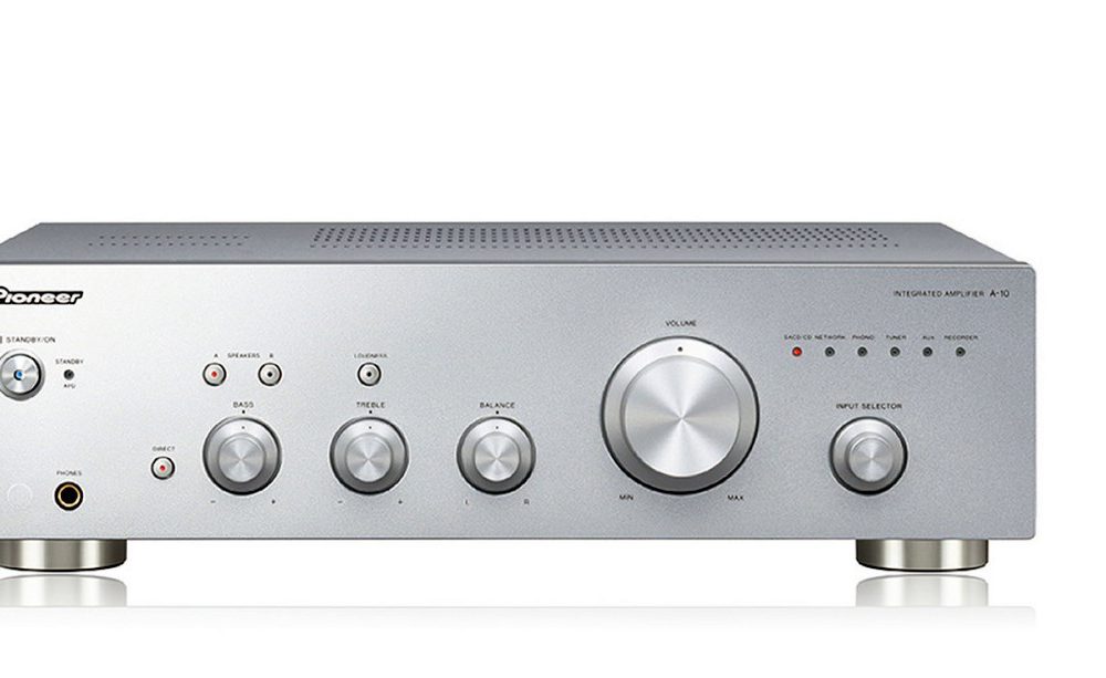 A-10-S 50W Stereo Amplifier with Direct Energy Design (Silver)
