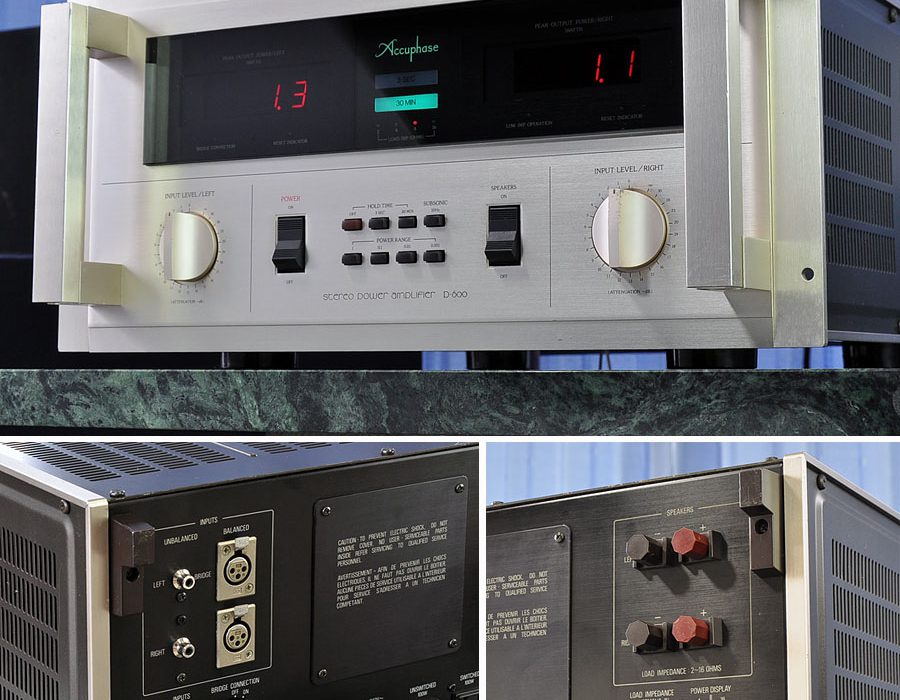 金嗓子 Accuphase P-600 功率放大器