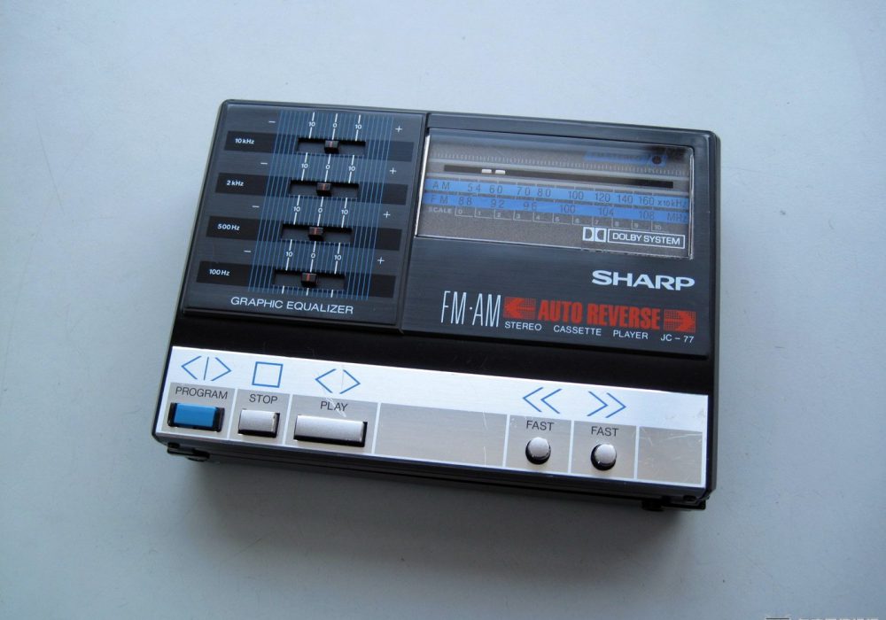 夏普 SHARP JC-77 磁带随身听