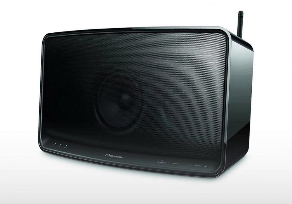 XW-SMA4-K Compact Wireless 40W HiFi System with AirPlay, Wireless-Direct, DLNA, Wi-Fi, USB and a dedicated subwoofer - Pioneer Sound System, iPod Dock