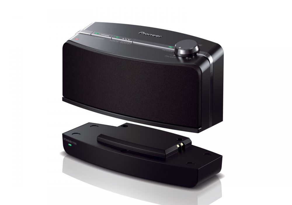 VMS-550 Wireless stereo speaker system for TV - Pioneer Sound System, iPod Dock