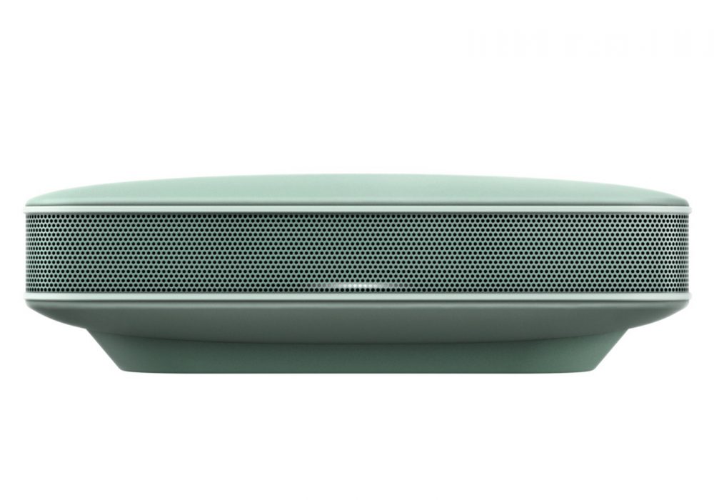 XW-LF1-L FREEme: rubber-coated, portable Bluetooth speaker with NFC technology (Aqua Blue) - Pioneer Sound System, iPod Dock