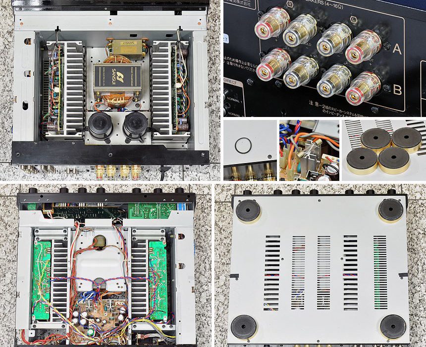 山水 SANSUI AU-α607 EXTRA 功率放大器