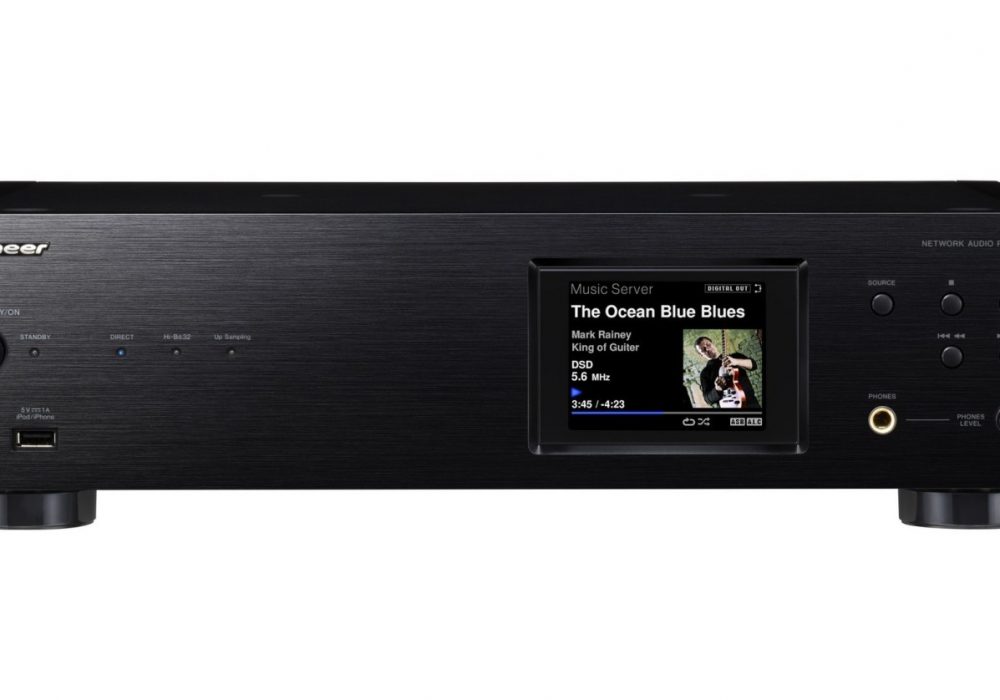 N-70A-K Network audio player with front USB, Hi-Bit processing, USB DAC and Auto Sound Retriever (black) - Pioneer Network Player