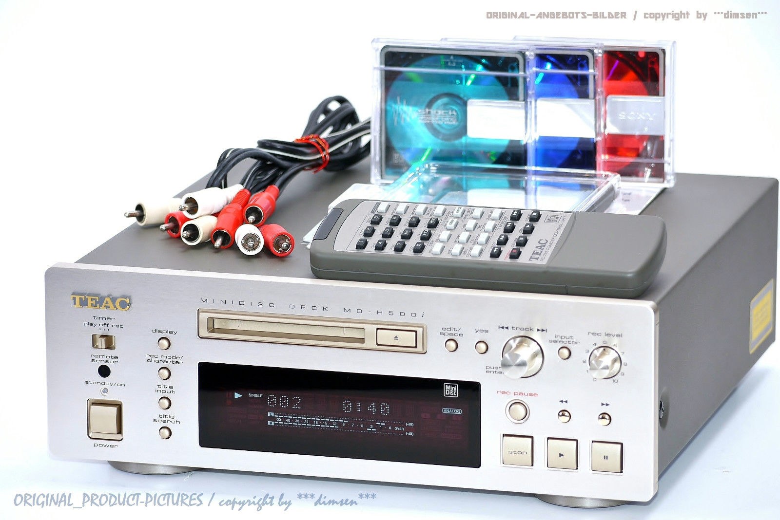 TEAC MDH500i MD台机 Lark Club