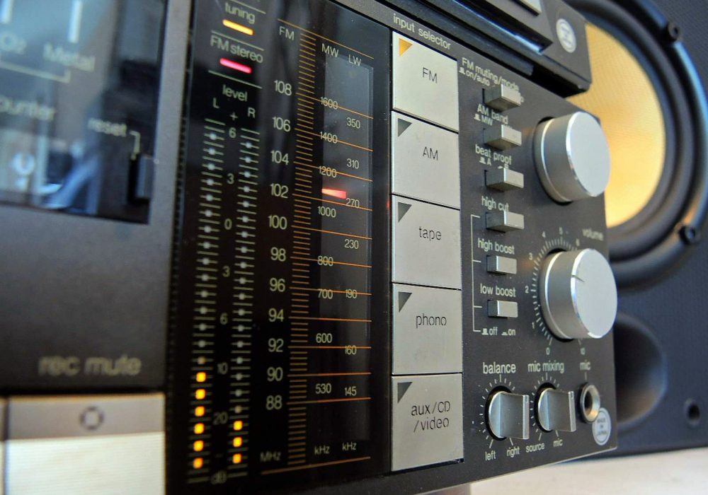 松下 Technics SL-3  黑胶唱机 + SA-K6L 收录机 音响组合