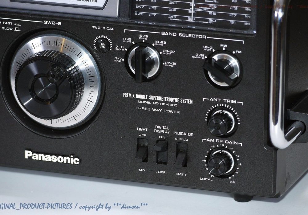松下 Panasonic RF-4800 专业收音机