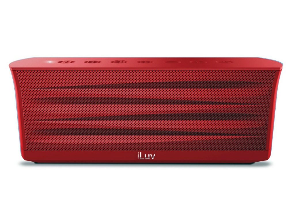 iLUV Mobi Out ISP233RED 红色 便携式蓝牙音箱