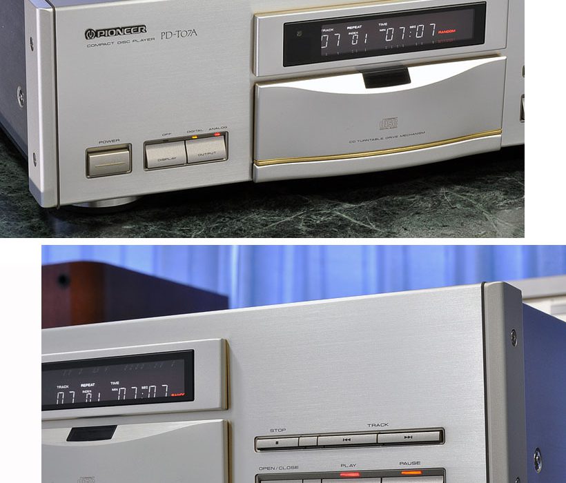 先锋 PIONEER PD-T07A CD播放台机