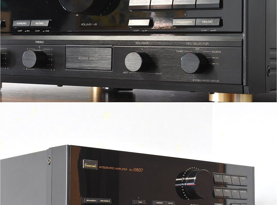 SANSUI AU-α607 功率放大器