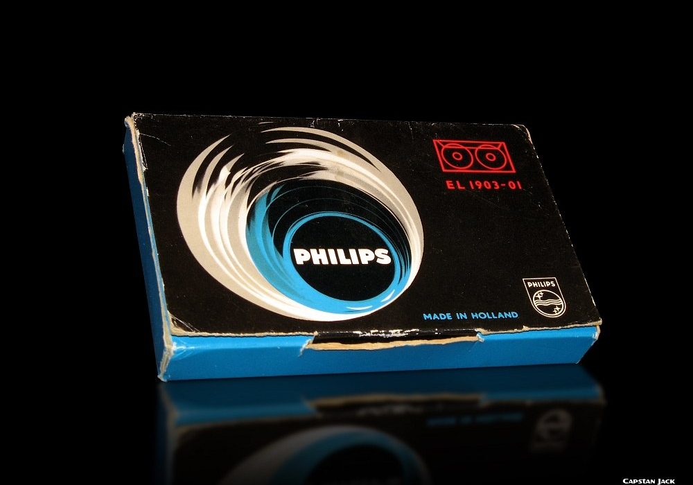 PHILIPS EL 1903-01 The first compact cassette of the World 1963