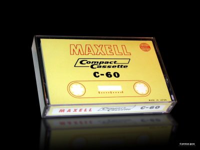 Maxell C-60 1967 (First Maxell compact cassette of the World)